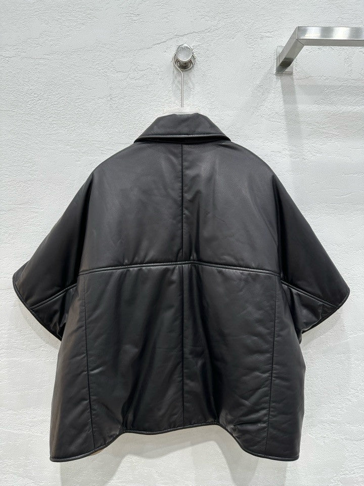 BRUNELLO CUCINELLI Leather overshirt