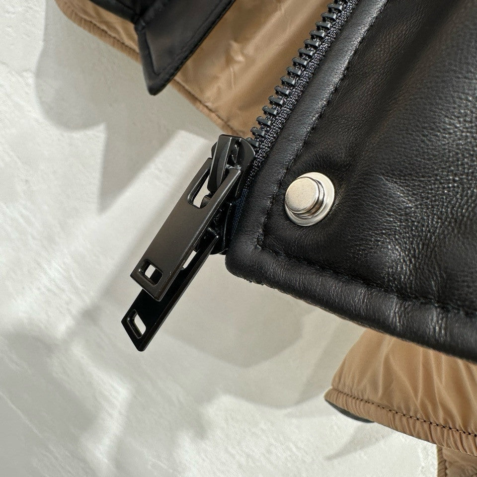 BRUNELLO CUCINELLI Leather overshirt