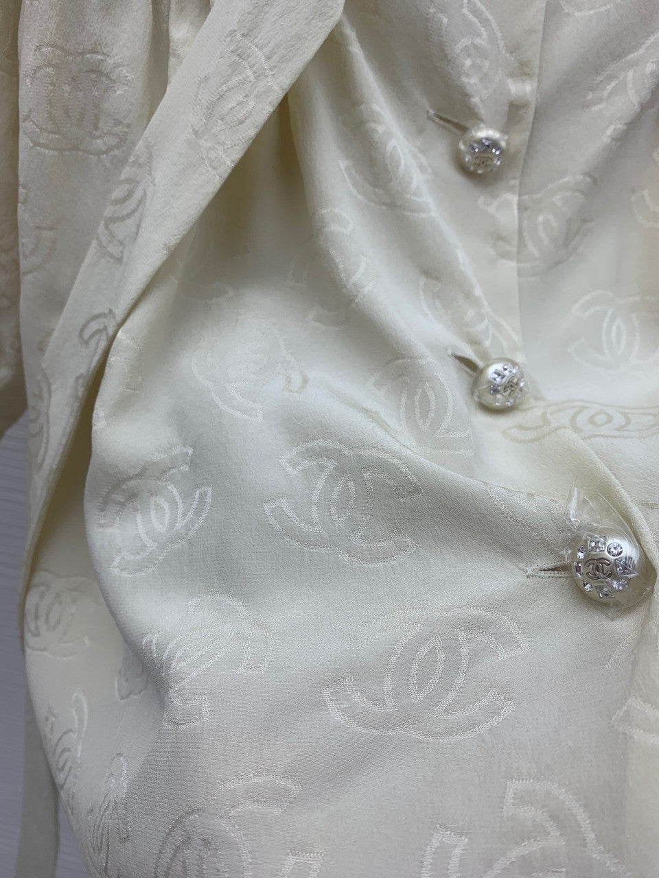 Chanel Silk Crepe Blouse