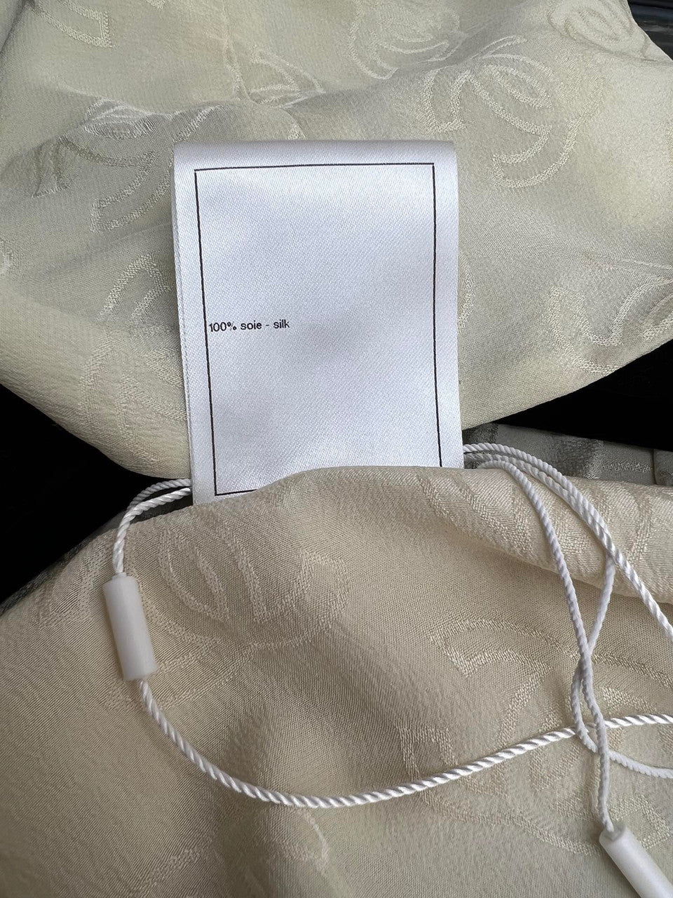 Chanel Silk Crepe Blouse