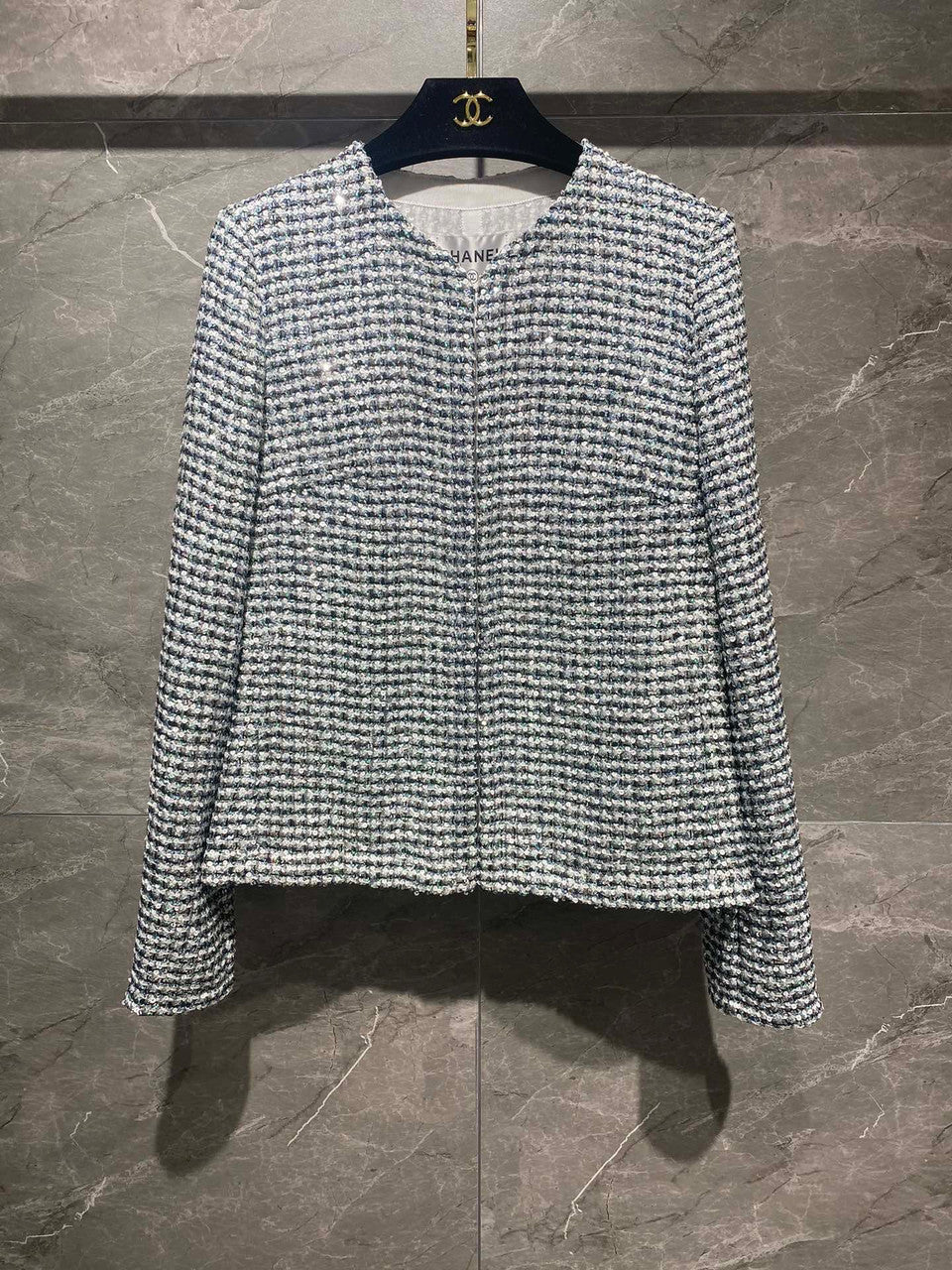 Chanel S/S Pre-Collection Glittered Tweed Jacket
