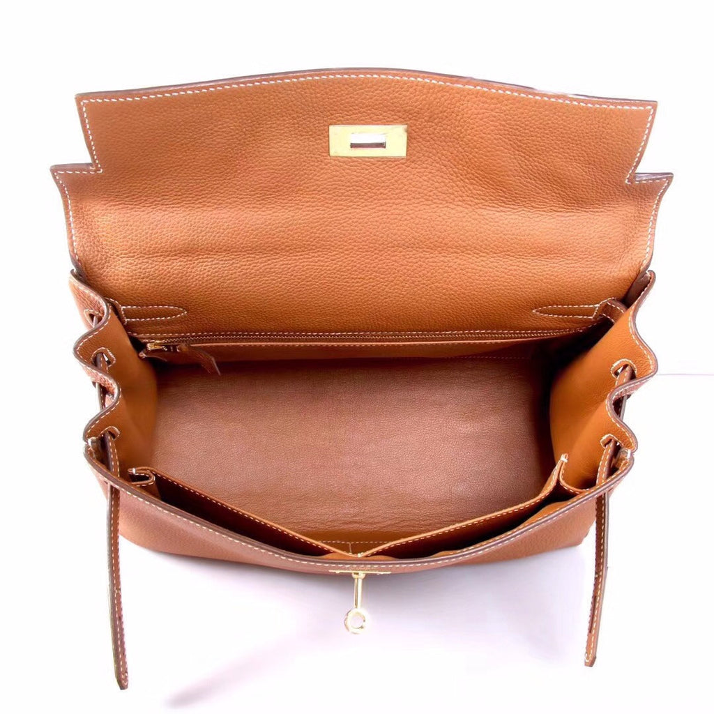 Hermès CK 37 Gold Kelly 32 Togo Gold Hardware