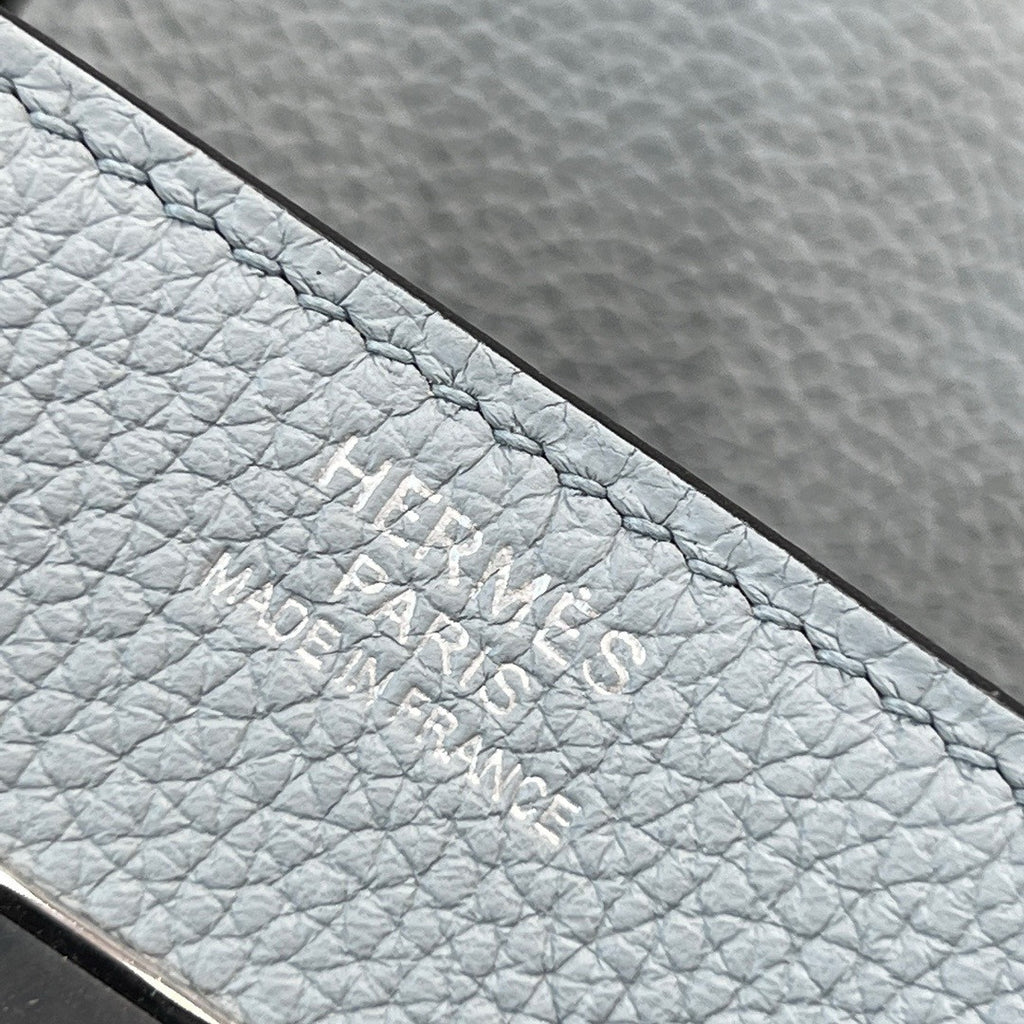 Hermès Bleu Lin Birkin 30 cm Togo Leather Palladium Hardware Hermes