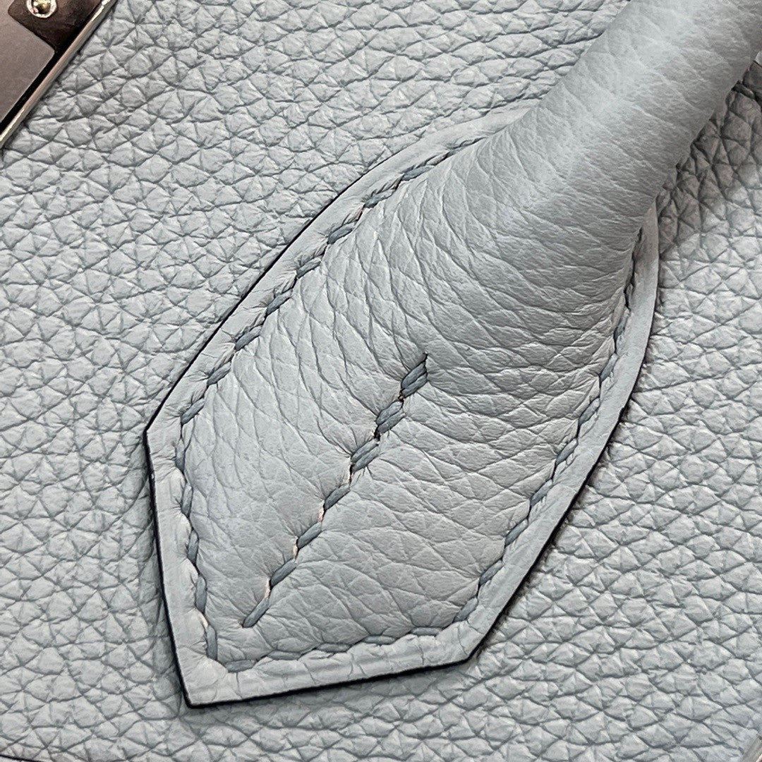 Hermès Bleu Lin Birkin 30 cm Togo Leather Palladium Hardware Hermes