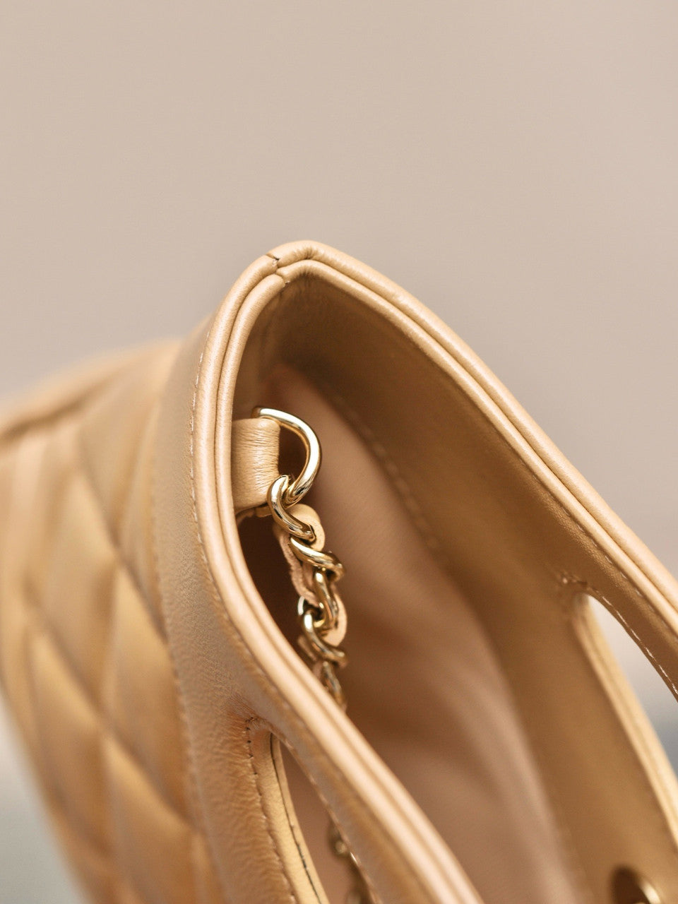CHANEL 31 MINI SHOPPING BAG BEIGE