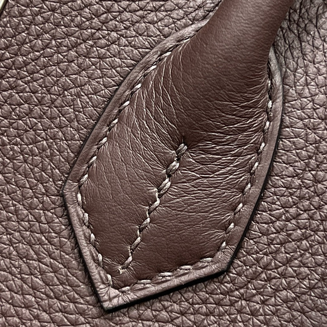 Hermès Ebene Birkin 30 cm Togo Leather Palladium Hardware Hermes