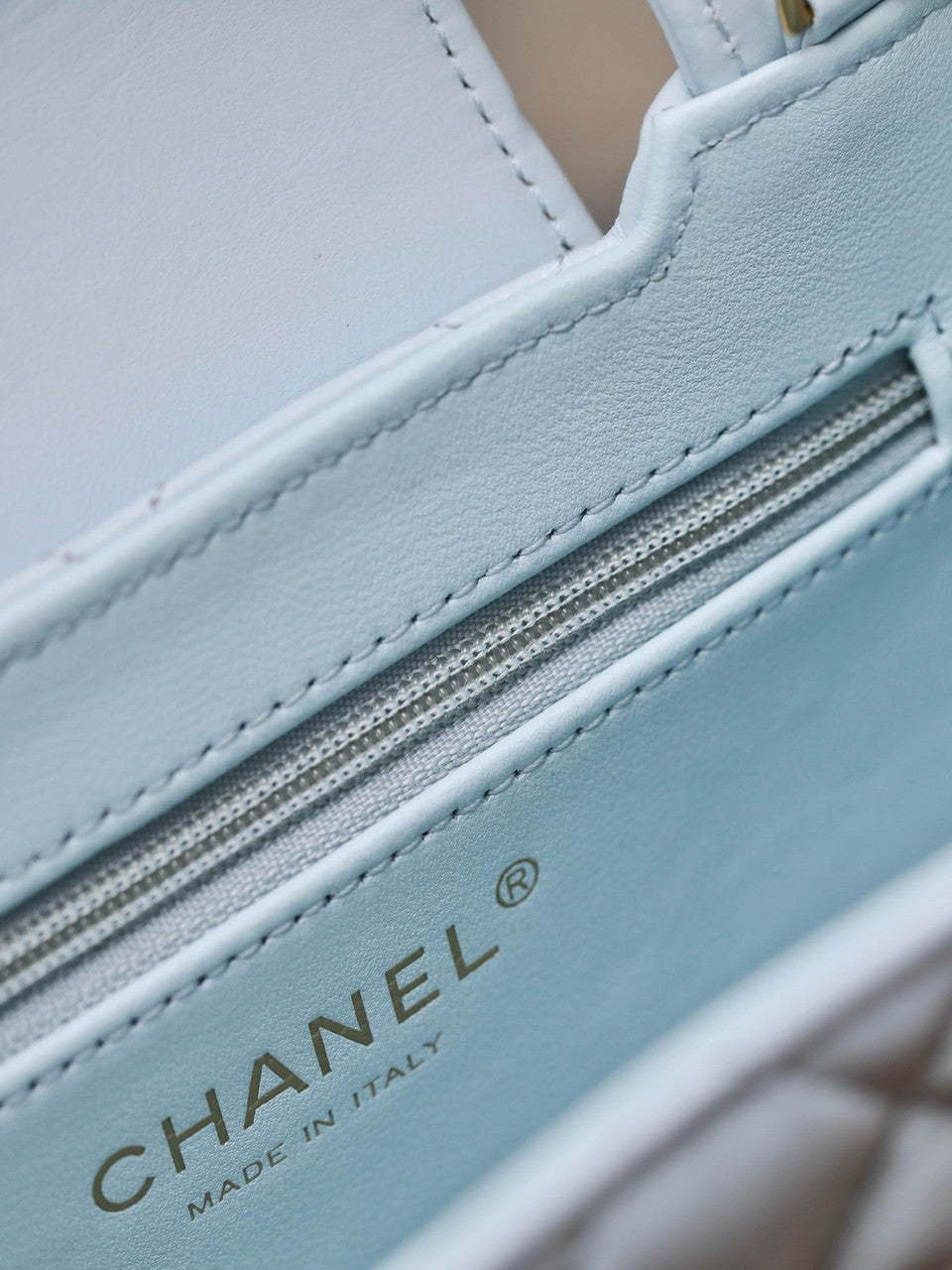 Chanel Kelly Mini Shopping Bag Blue