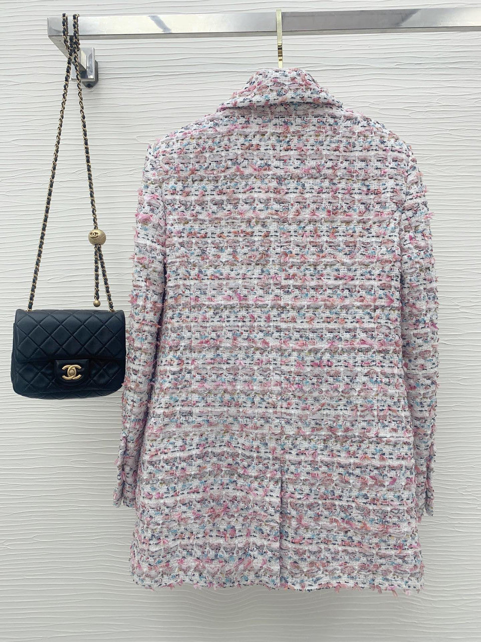Chanel Cruise 2023 Embroidered Cotton Tweed Jacket