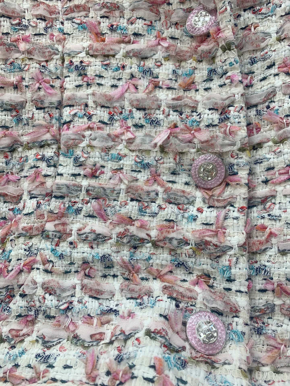 Chanel Cruise 2023 Embroidered Cotton Tweed Jacket
