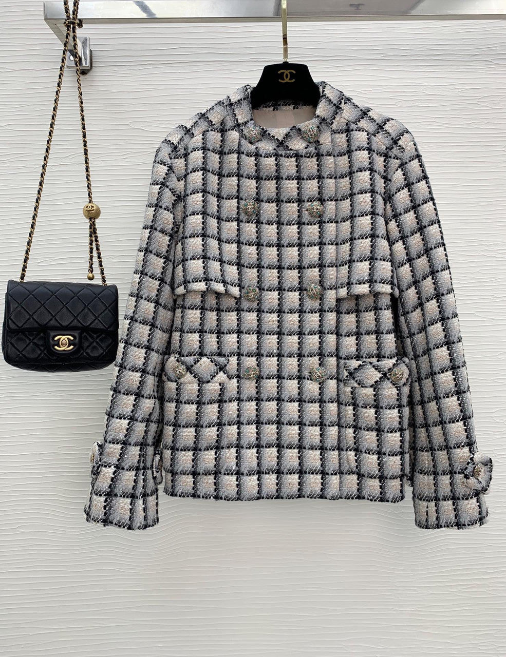 Chanel Fall-Winter Cotton & Wool Tweed Jacket