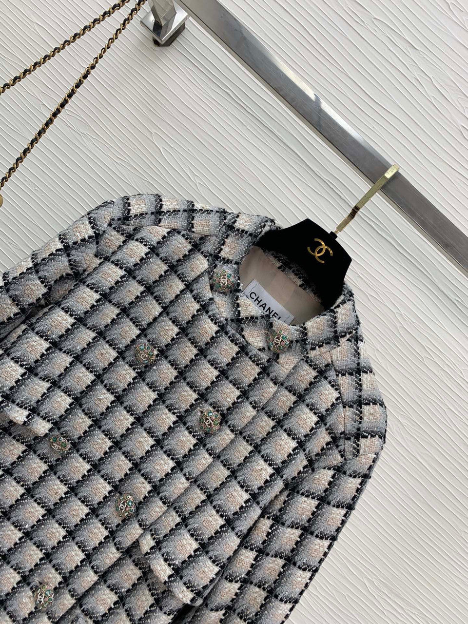 Chanel Fall-Winter Cotton & Wool Tweed Jacket