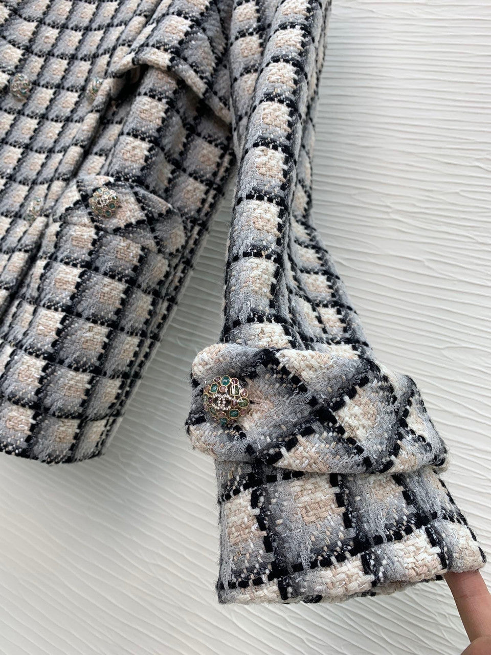 Chanel Fall-Winter Cotton & Wool Tweed Jacket