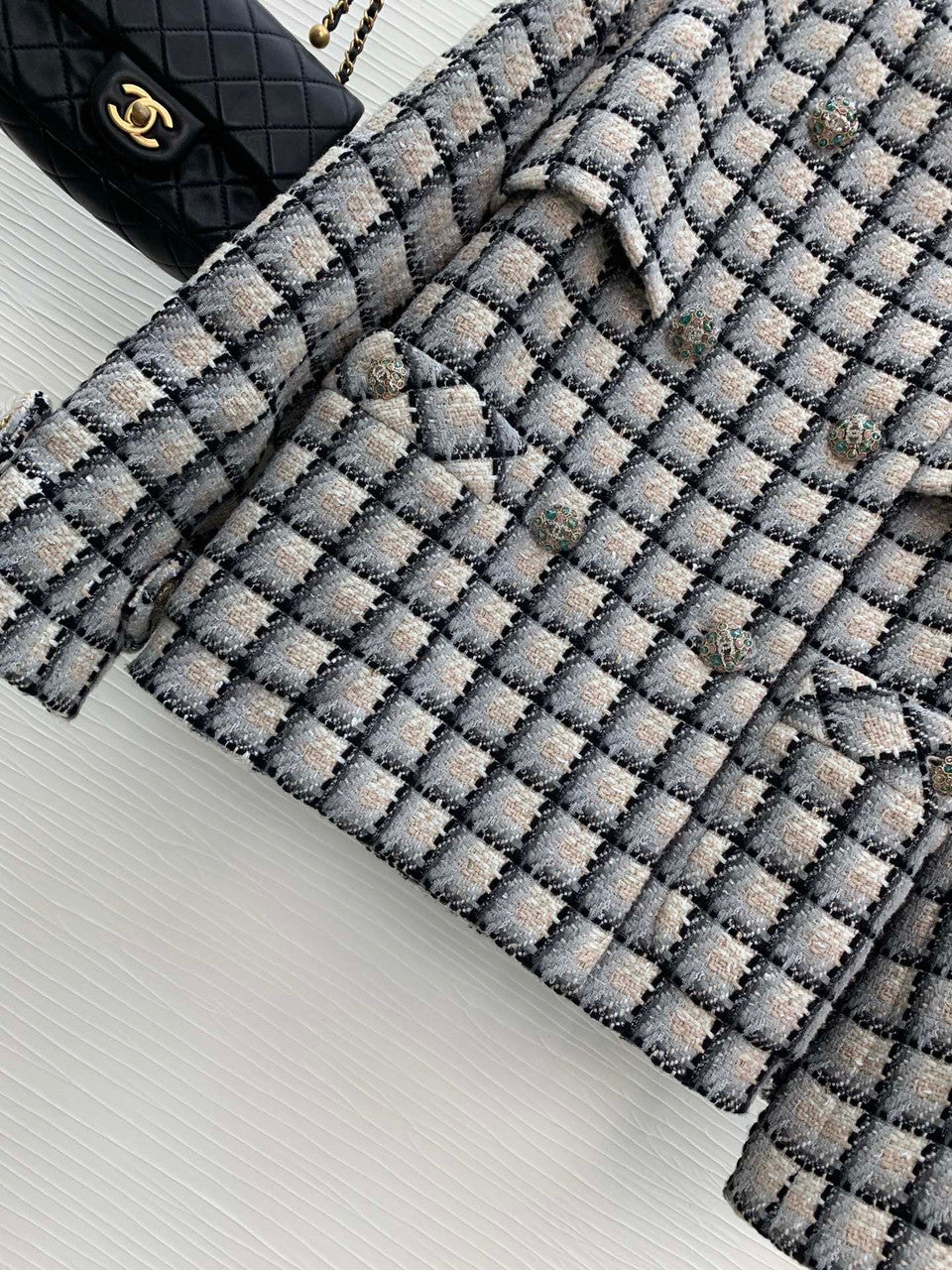 Chanel Fall-Winter Cotton & Wool Tweed Jacket