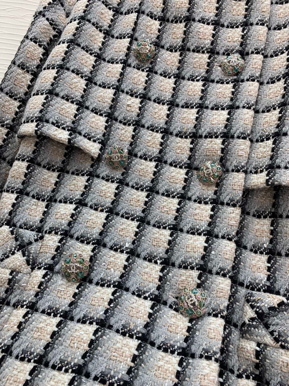 Chanel Fall-Winter Cotton & Wool Tweed Jacket