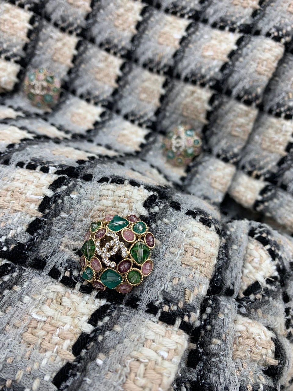 Chanel Fall-Winter Cotton & Wool Tweed Jacket