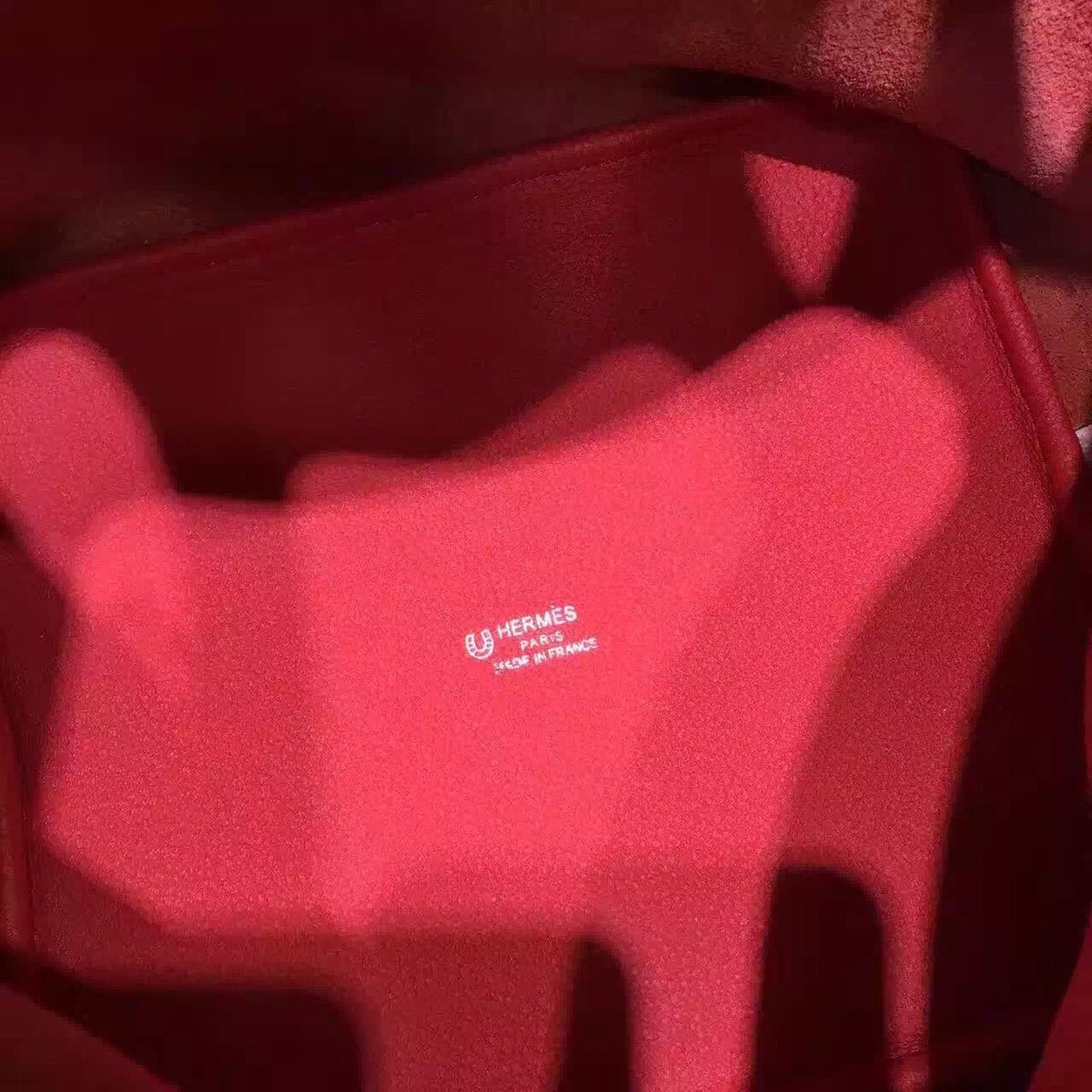 Hermes Rose Sakura 3Q Swift/ Rouge Vif Togo Picotin Lock GM Togo Leather Bag