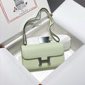 Hermès Constance Elan handbag in Vert Fizz Epsom with Palladium Hardware