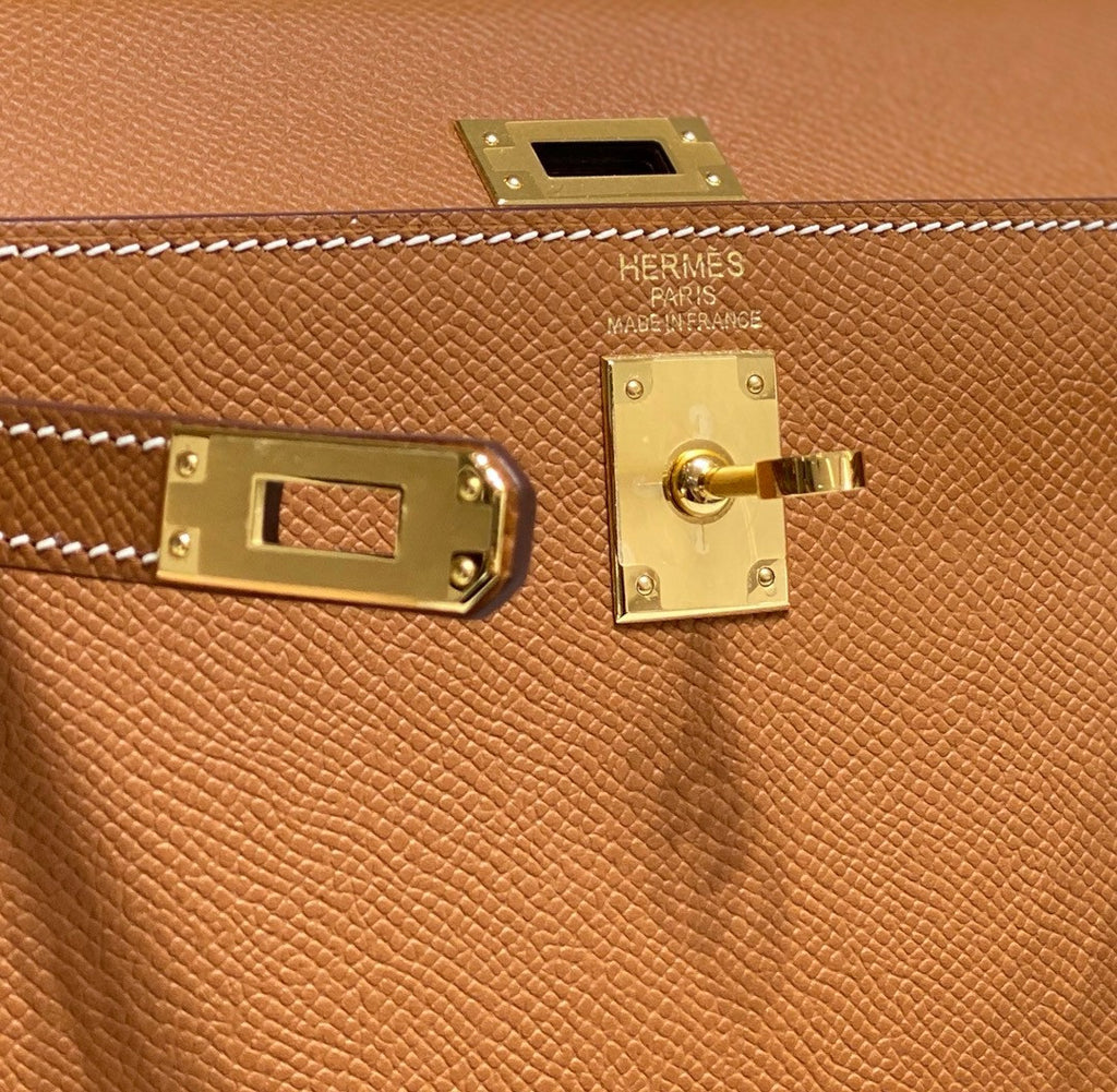 Hermès Vintage Kelly Sellier 20 bag Gold
