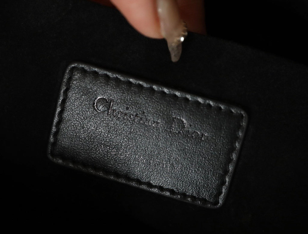 Christian Dior LADY D-JOY BAG Black Cannage Lambskin