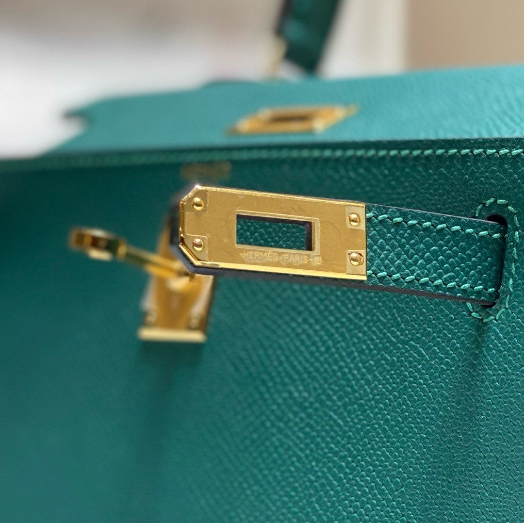 Hermès Vintage Kelly Sellier 20 bag Vert Force