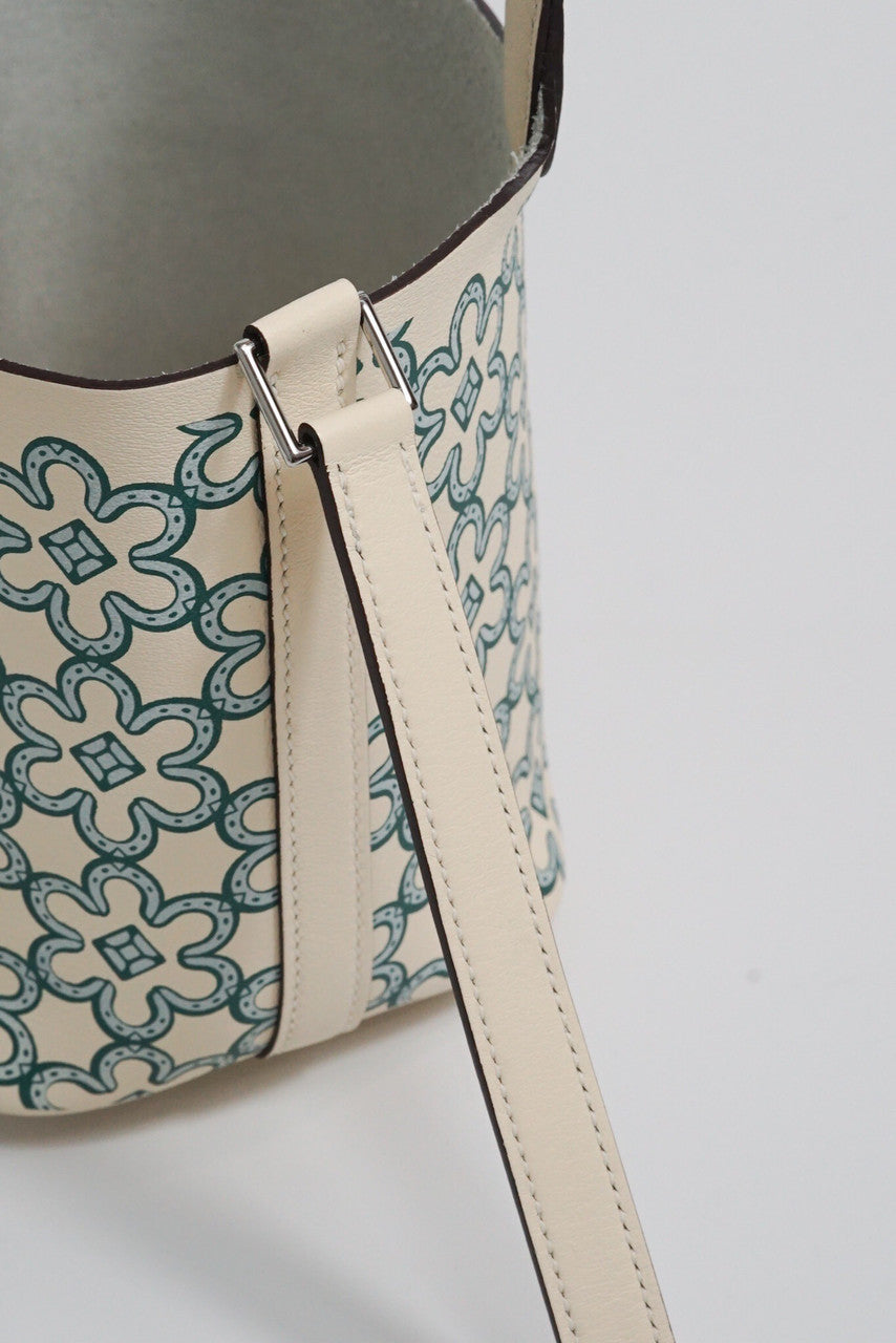 Hermes Limited Edition Picotin Lock Micro Mini 14 Bag Craie Swift Tote Palladium Hardware