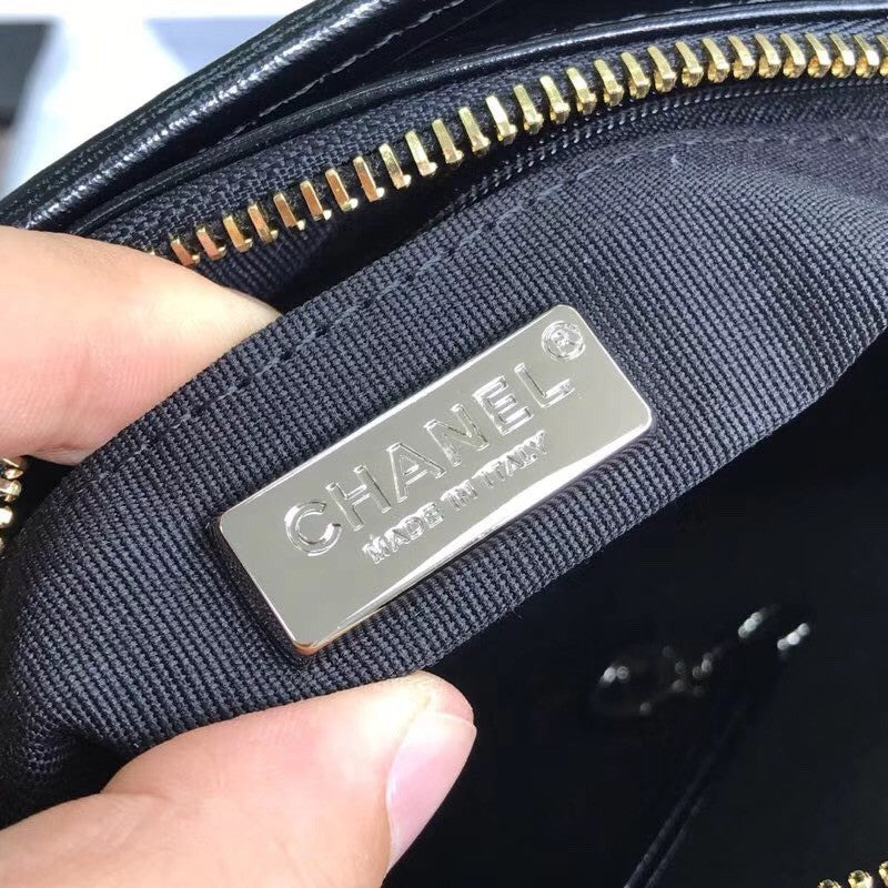 Chanel's Gabrielle Small Orange Sequins Hobo Bag A91810