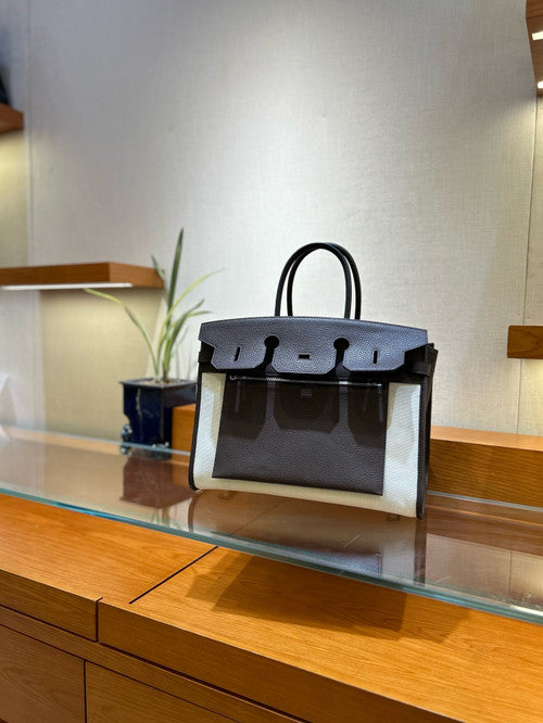 Hermes Birkin à l’envers 35 Barenia Faubourg Brown 2025