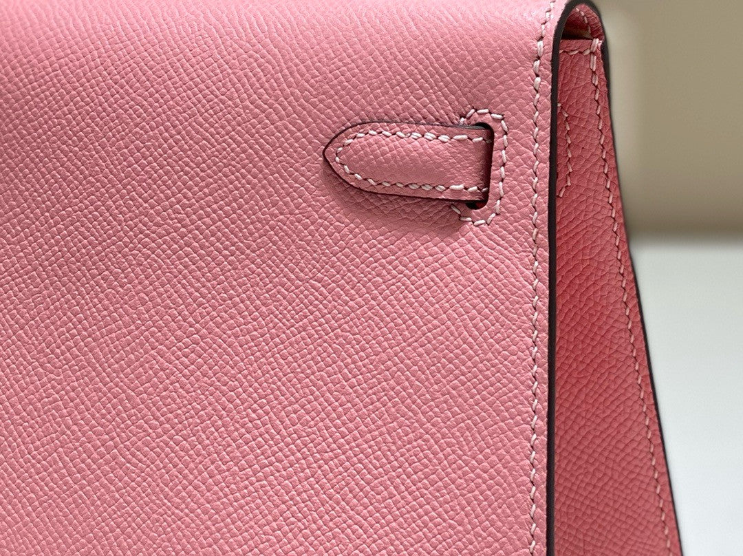 Hermès Vintage Kelly Sellier 20 bag Sakura Pink