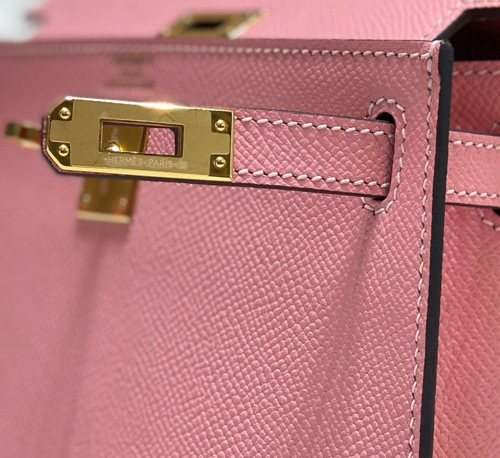 Hermès Vintage Kelly Sellier 20 bag Sakura Pink