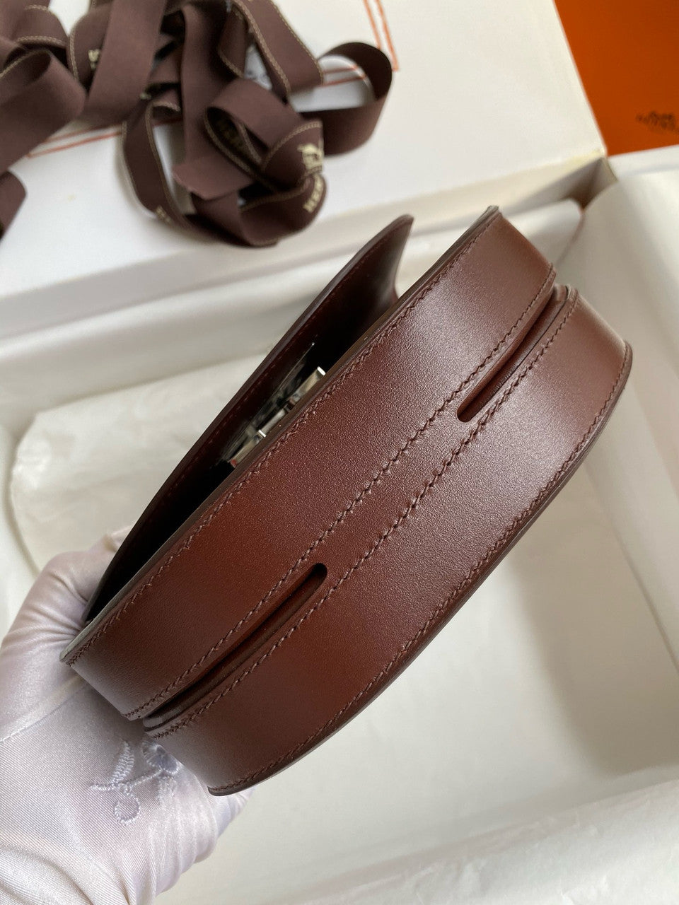 Hermes Rouge Hermès Mosaique au 24 - 17 bag