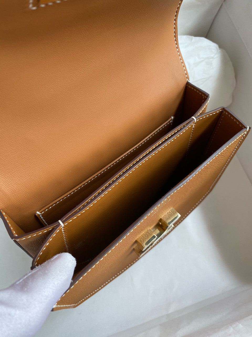 Hermes Gold Mosaique au 24 - 17 bag