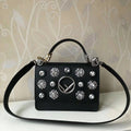 Fendi  crystal embellished Kan I F handbag
