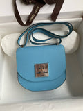 Hermes Blue de Nord Mosaique au 24 - 17 bag Gold Hardware Hermes