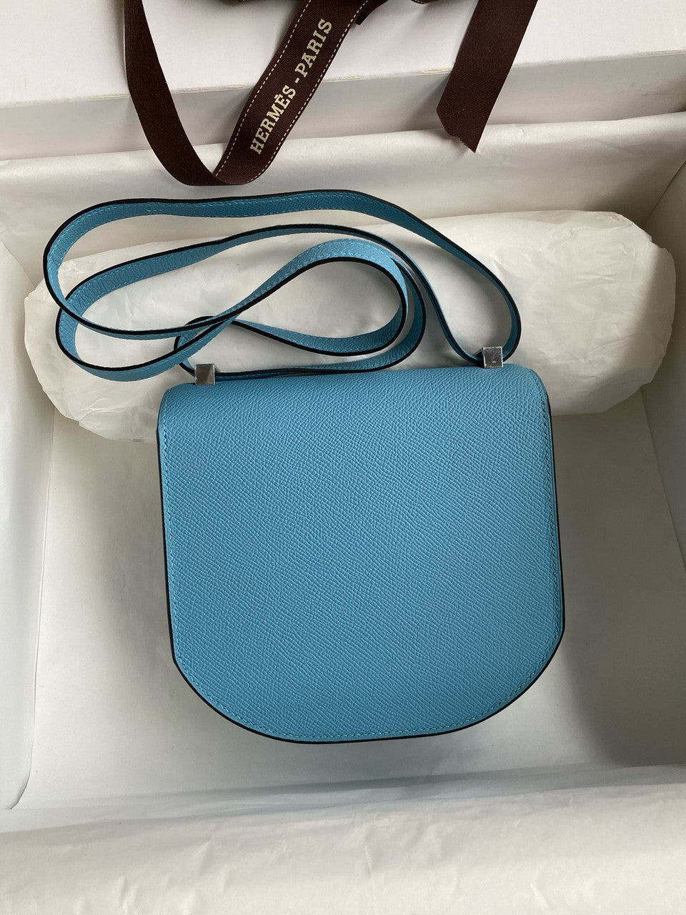 Hermes Blue de Nord Mosaique au 24 - 17 bag Gold Hardware Hermes