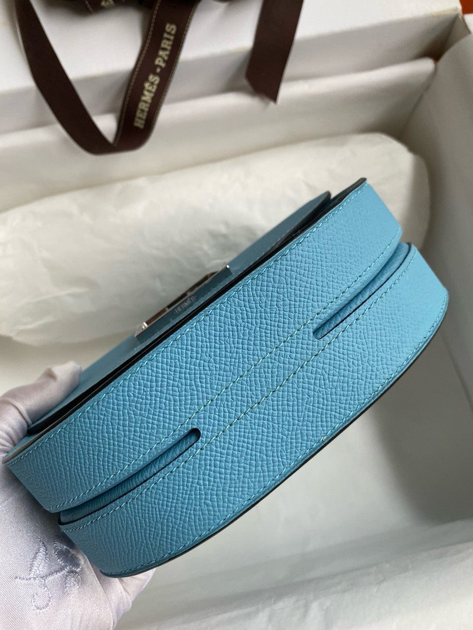 Hermes Blue de Nord Mosaique au 24 - 17 bag Gold Hardware Hermes