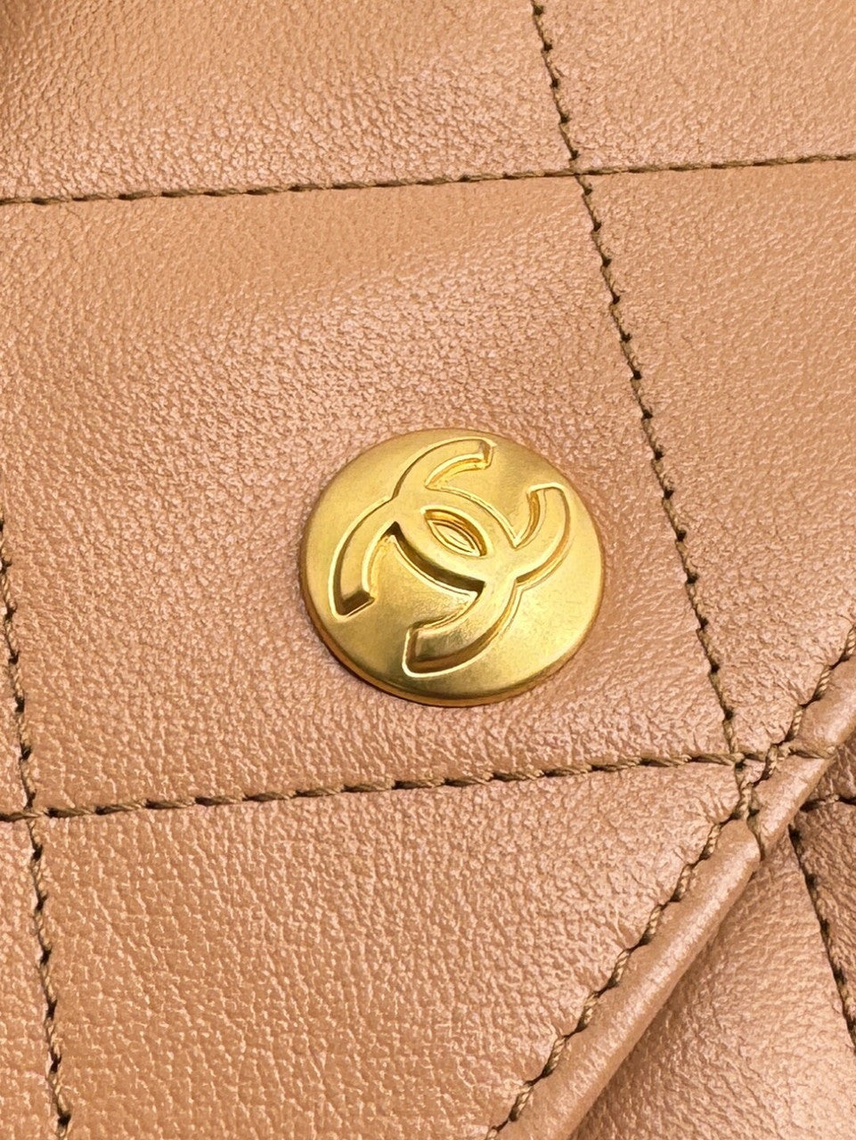 Chanel Supple Twins Hobo Bag Brown Large  2024