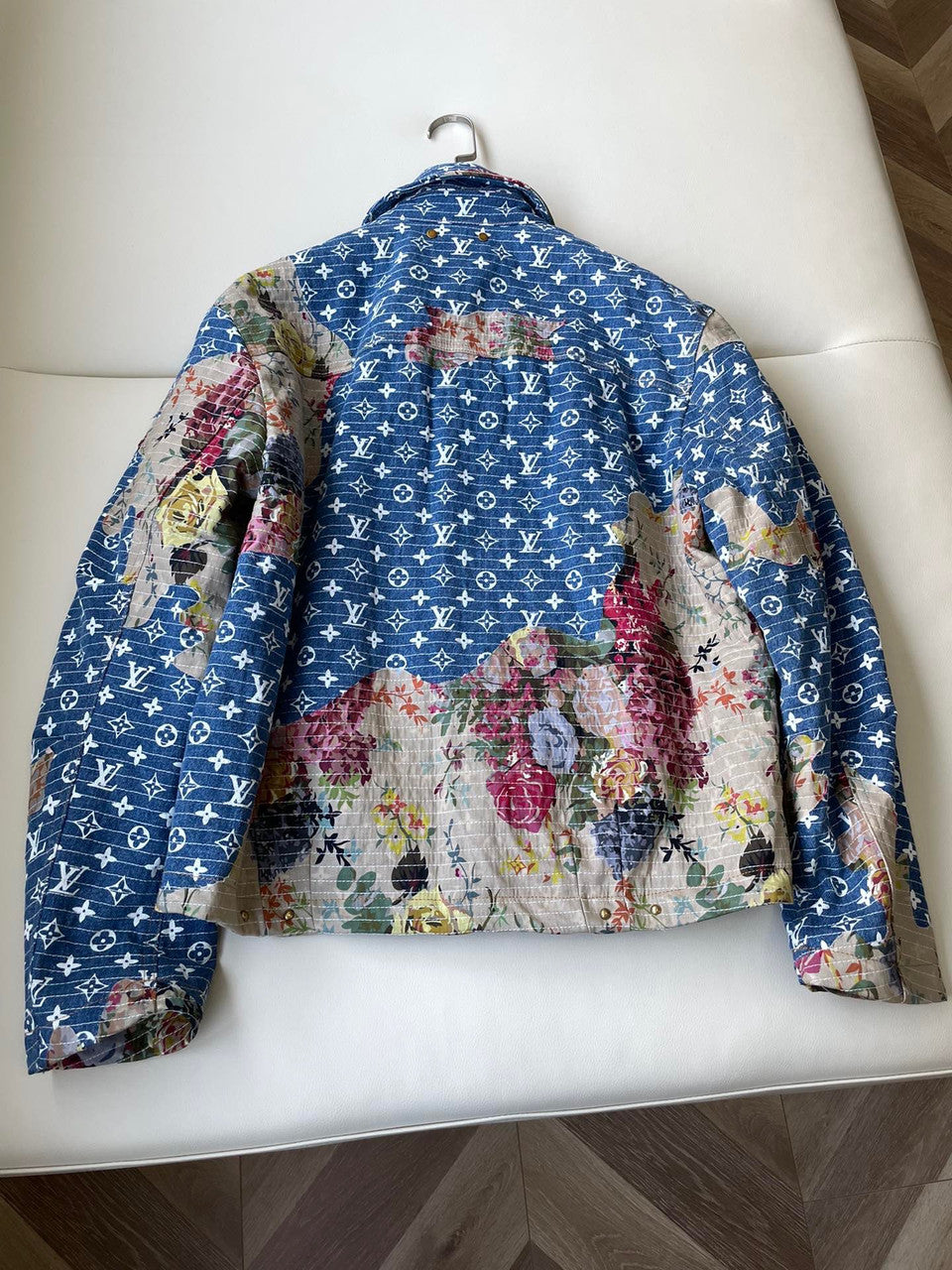 Louis Vuitton 1AAGQG DESTROYED WORKWEAR DENIM JACKET