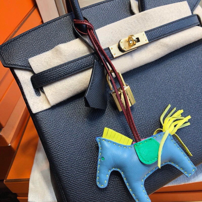 Hermes Black Birkin 25 cm Epsom Gold Hardware