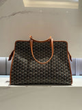 Goyard Hardy PM Bag Black & Tan