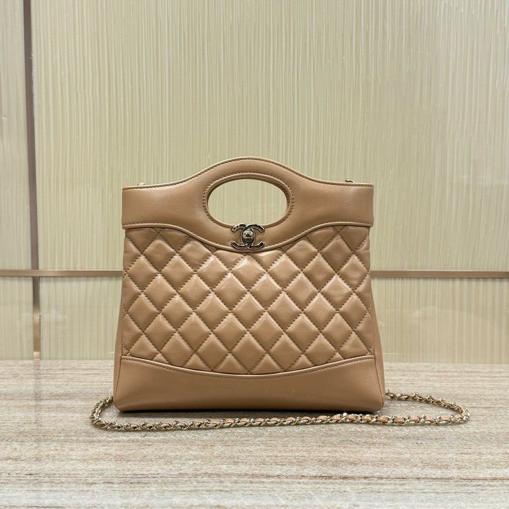 CHANEL 31 MINI SHOPPING BAG CHAI