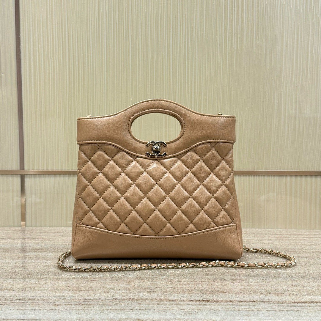 CHANEL 31 MINI SHOPPING BAG CHAI