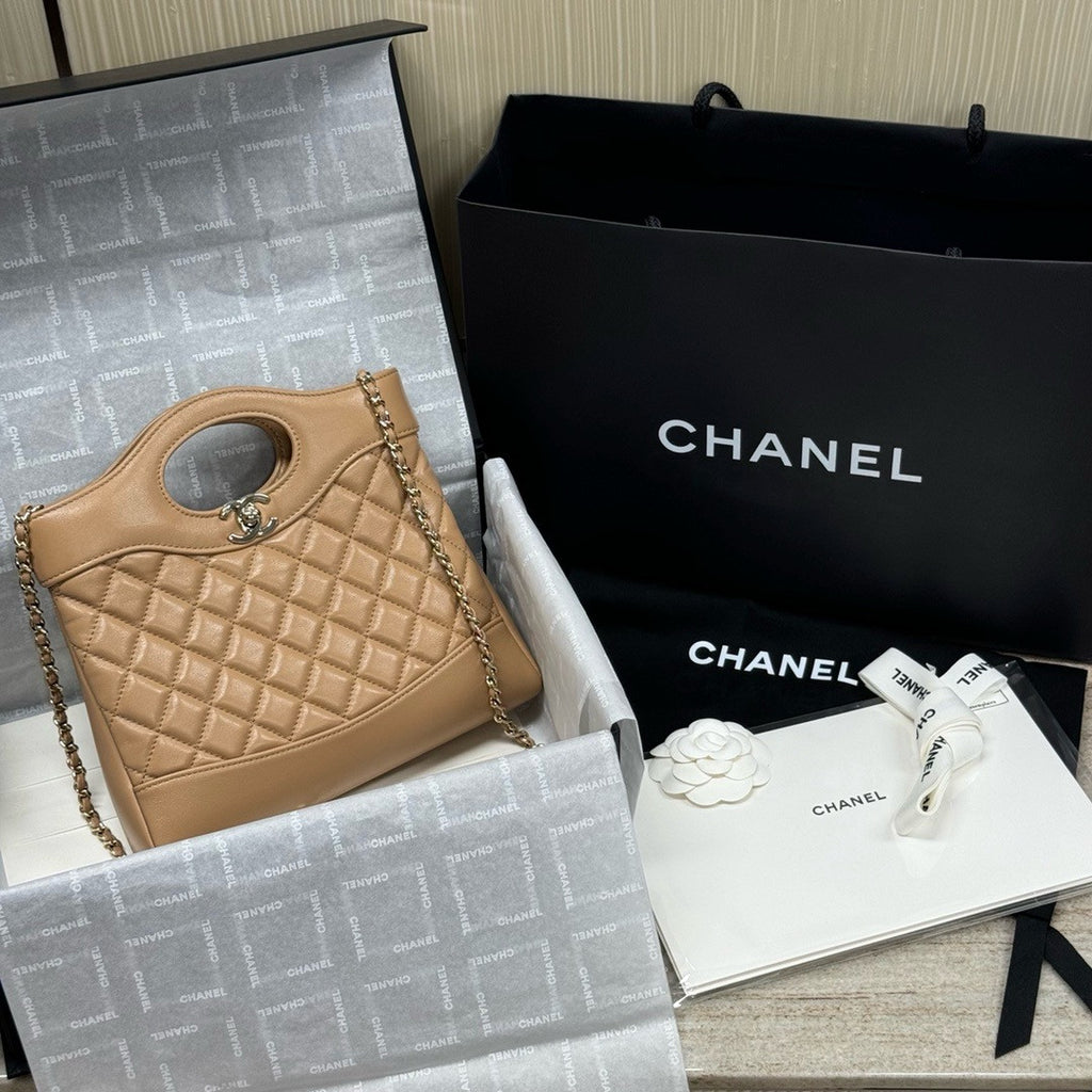 CHANEL 31 MINI SHOPPING BAG CHAI