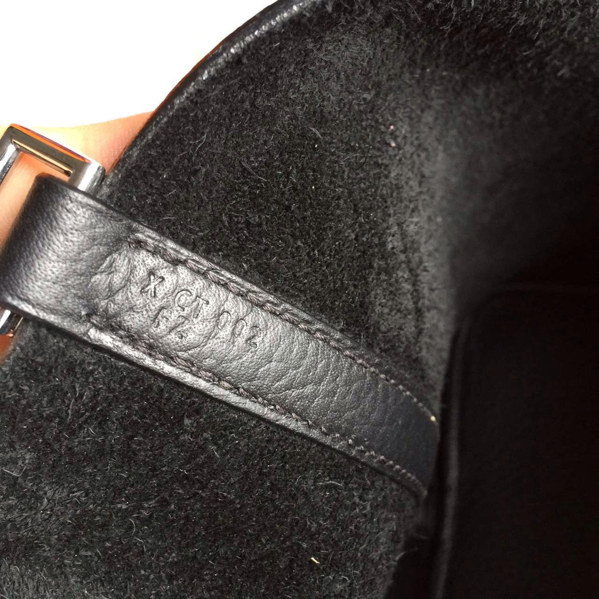 Hermes Black Picotin Lock MM Togo Leather Bag