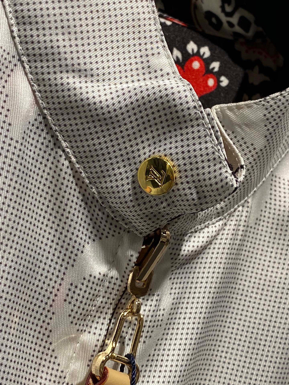 Louis Vuitton 1AAJVI REVERSIBLE BANDANA PRINT BOMBER JACKET