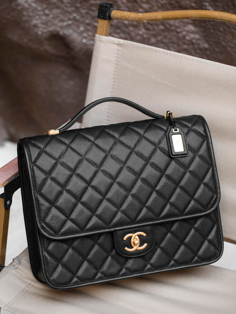 Chanel Large Backpack Calfskin