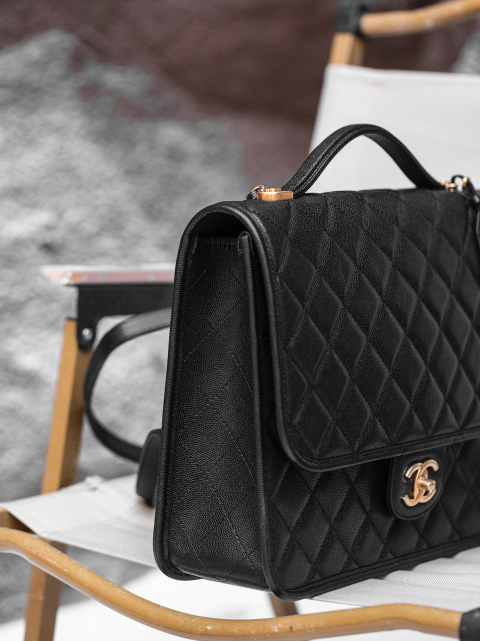 Chanel Large Backpack Calfskin