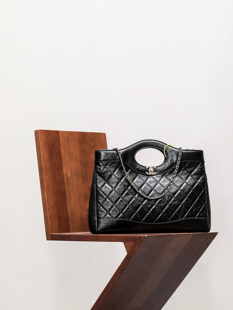 CHANEL 31 Large Shopping Bag Black 24S