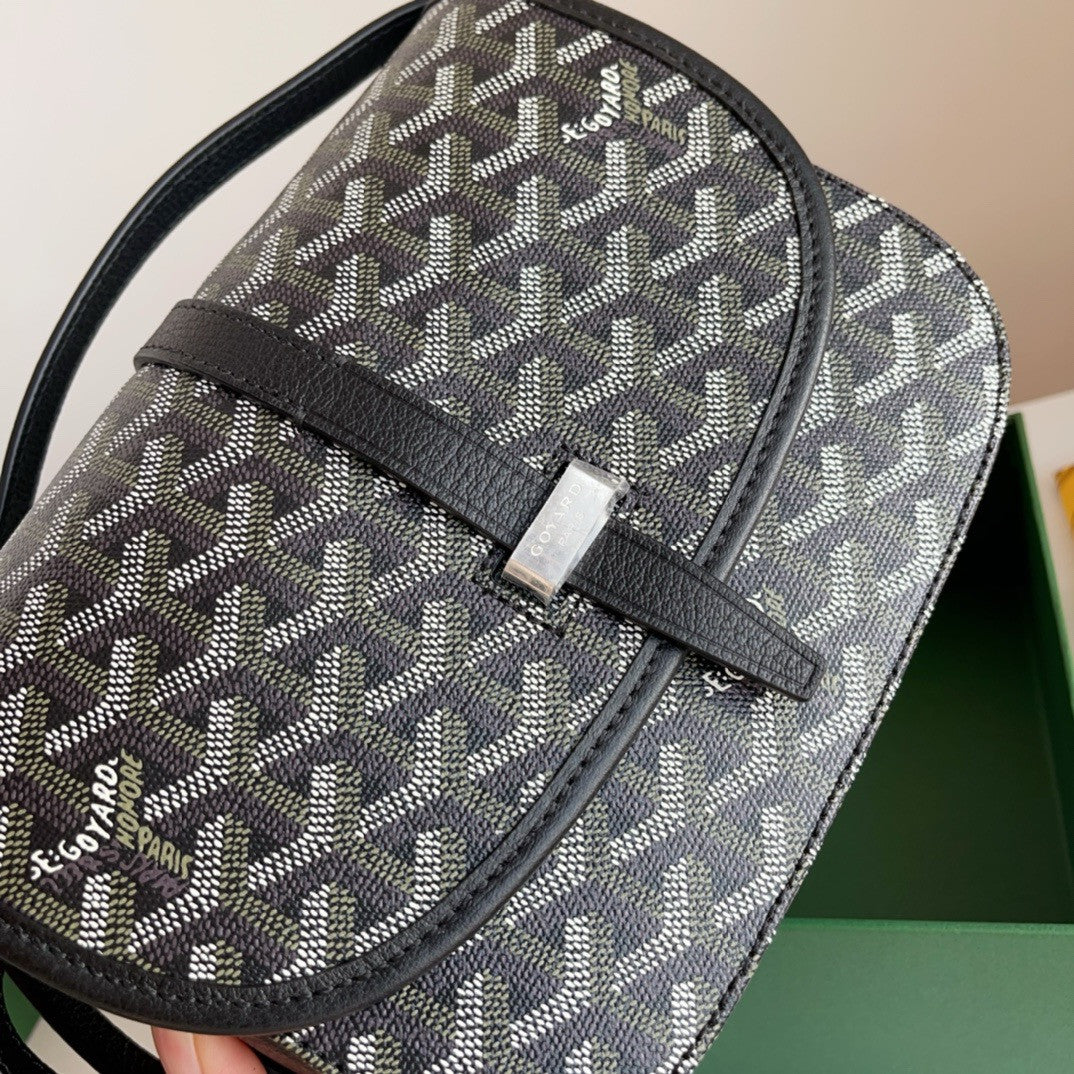 Goyard Belvedere MM Bag Black