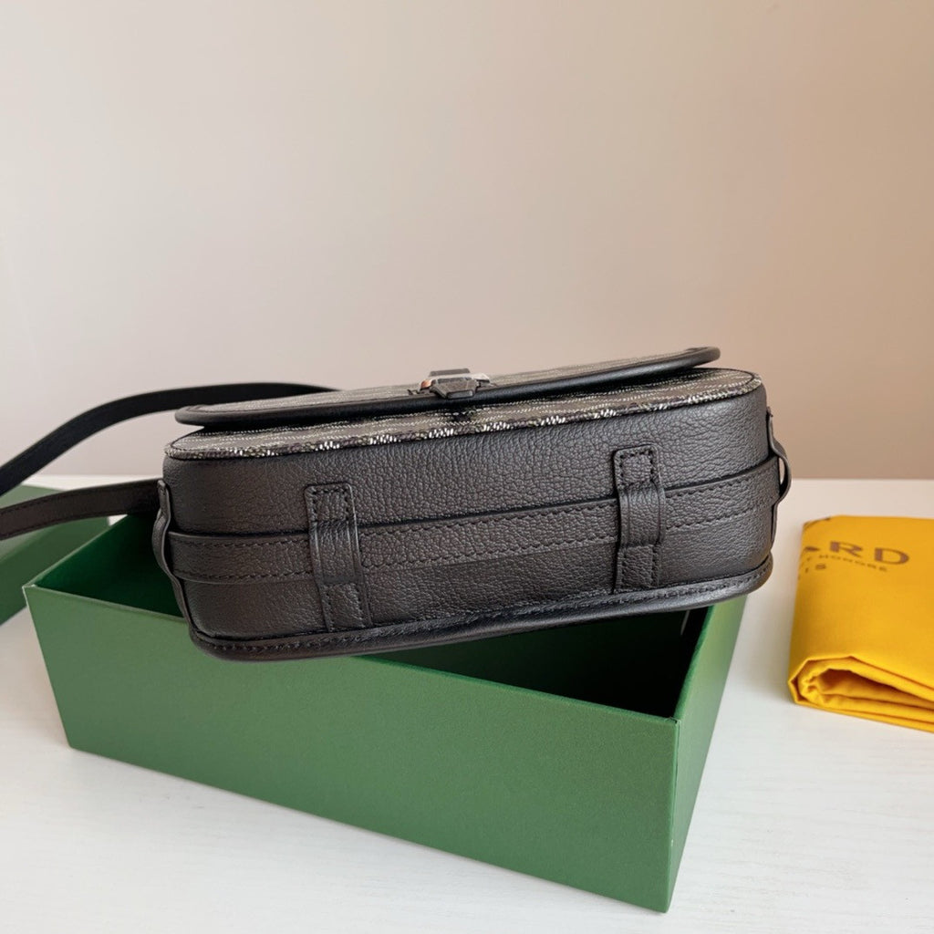 Goyard Belvedere MM Bag Black