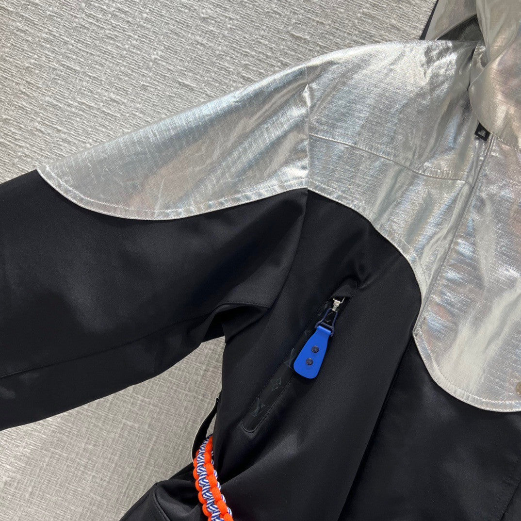 Louis Vuitton 1A9KZ9 ELECTRIC ACCENT SKI JACKET BLACK